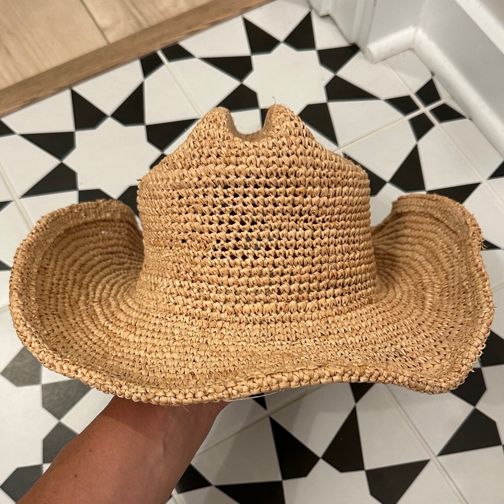 Lack Of Color Natural Straw Hat